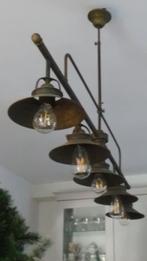 Hanglamp tafellamp pendel biljart pool donker brons b 140cm, Huis en Inrichting, Lampen | Hanglampen, Ophalen, Zo goed als nieuw