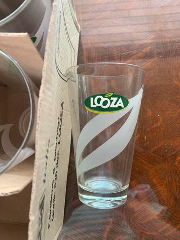 6 glazen LOOZA (vintage)