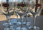 6 Martini Royale glazen, Ophalen of Verzenden, Gebruikt