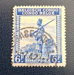 Postzegel Belgisch Congo OBP 244, Postzegels en Munten, Postzegels | Afrika, Ophalen of Verzenden, Gestempeld