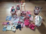 4 poppen met heel veel accessoires, Kinderen en Baby's, Ophalen, Zo goed als nieuw