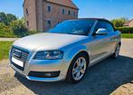 Audi A3 cabrio 2.0tdi 136 pk Euro5 163.000 km 2009, Auto's, Audi, Zwart, 4 cilinders, Cabriolet, Leder