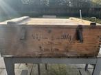 Oude kist in hout, Huis en Inrichting, Woonaccessoires | Kisten, Ophalen, Zo goed als nieuw