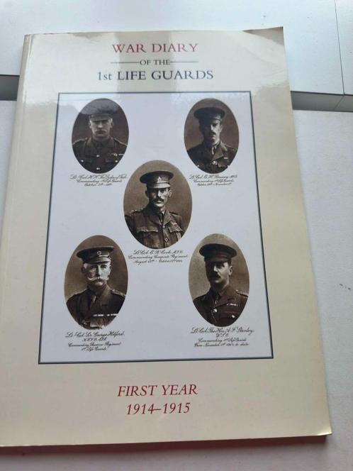 (1914-1915 YPRES ZILLEBEKE ZANDVOORDE) War Diary of the 1st, Livres, Guerre & Militaire, Utilisé, Enlèvement ou Envoi