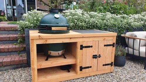 Buitenkeuken in douglas hout, duurzaam materiaal op maat, Tuin en Terras, Buitenkeukens, Nieuw, Houtskool, Vrijstaand, Ophalen