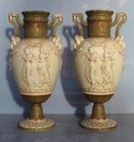 Paire de vases Royal Dux HG, Antiquités & Art, Enlèvement
