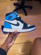 Jordan 1 high ‘Obsidian’ Maat 41, Kleding | Heren, Schoenen, Blauw, Ophalen of Verzenden, Sneakers, Gedragen