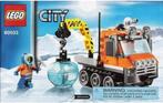 LEGO Arctic City 60033 Arctic Ice Crawler, Ophalen of Verzenden, Zo goed als nieuw, Complete set, Lego