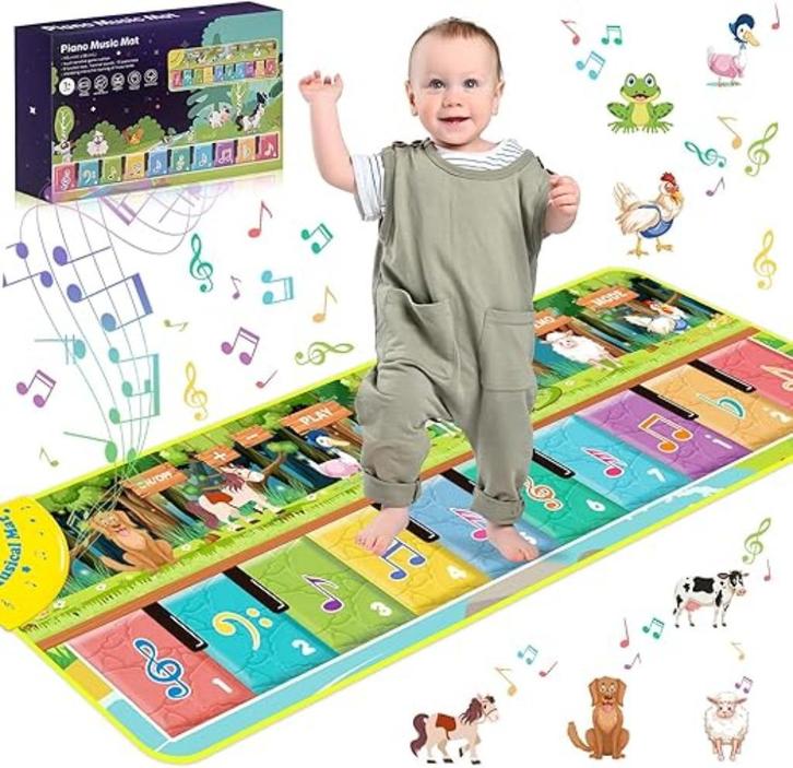 Tapis de piano pour enfants, tapis de danse pour bébé, LIVR, Enfants & Bébés, Jouets | Éducatifs & Créatifs, Neuf, Envoi