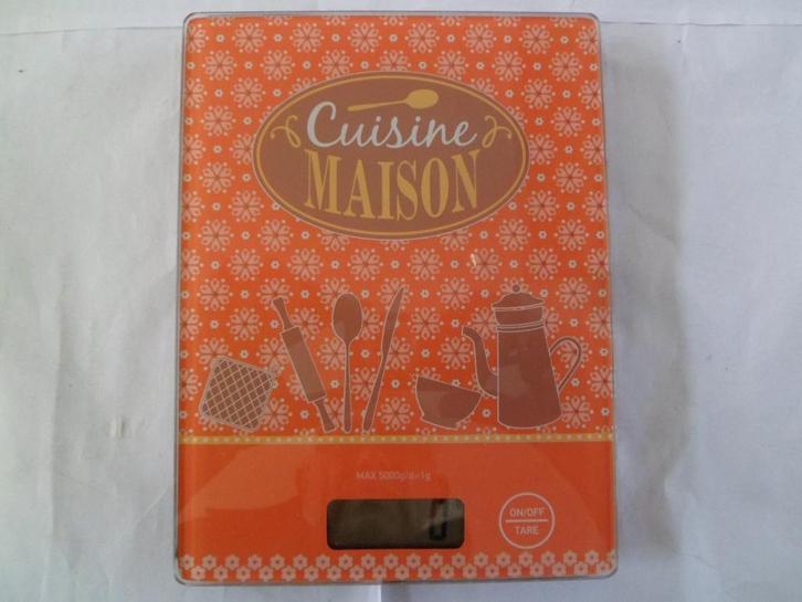 Balance de cuisine Cuisine Maison 0-5000 grammes comme neuve, Electroménager, Balances, Comme neuf, Digital, Balance de cuisine