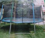 Grote trampoline 423 cm doorsnede, Ophalen, Gebruikt