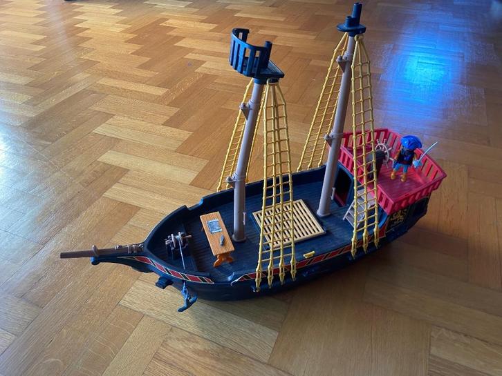 Playmobil Piratenschip – 3750, Kinderen en Baby's, Speelgoed | Playmobil, Gebruikt, Complete set, Ophalen of Verzenden