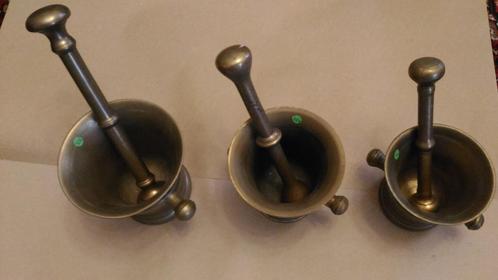 Mortiers à boutons anciens, Antiquités & Art, Antiquités | Bronze & Cuivre, Bronze, Enlèvement