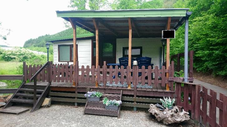 Bungalow in Trois Ponts te koop, Caravans en Kamperen, Stacaravans, tot en met 4, Ophalen of Verzenden
