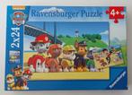 Puzzel Ravensburger PAW Patrol - 2x24 stukjes (4+) compleet, Ophalen, 10 tot 50 stukjes, Gebruikt, 4 tot 6 jaar