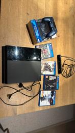 PlayStation 4 met twee controllers waarvan 1 nog in de doos, Games en Spelcomputers, Ophalen of Verzenden, Gebruikt, 500 GB