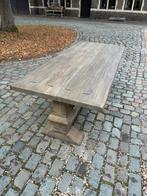 Landelijke eettafel, Huis en Inrichting, Tafels | Eettafels, Ophalen, Zo goed als nieuw
