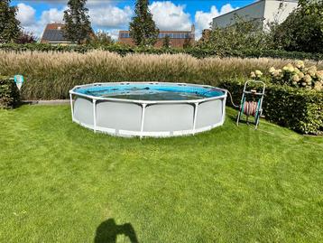 Intex Prism Frame Zwembad (366 cm diameter, 76 cm hoog)