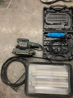 Schuurmachine bouwlamp en Dremel (Top Craft), Doe-het-zelf en Bouw, Ophalen, Zo goed als nieuw, Lamp