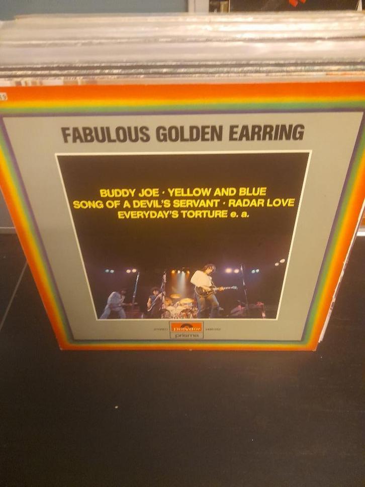 lp - golden earring - fabulous golden earring - vak 7, Cd's en Dvd's, Vinyl | Hardrock en Metal, Gebruikt, Ophalen of Verzenden
