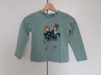 Groene longsleeve Mayoral - maat 122, Kinderen en Baby's, Kinderkleding | Maat 122, Meisje, MAYORAL, Ophalen of Verzenden, Zo goed als nieuw