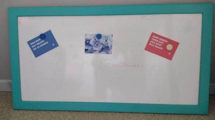 magneetbord / whiteboard, Diversen, Schrijfwaren, Zo goed als nieuw, Ophalen of Verzenden