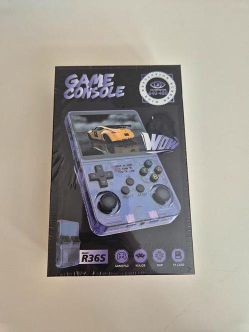 R36S draagbare console —128 GB +21.000 games — NIEUW, Games en Spelcomputers, Spelcomputers | Sega, Nieuw, Overige modellen, Zonder controller