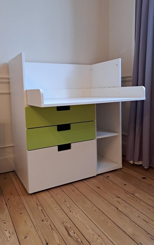 IKEA Stuva commode / bureau, Kinderen en Baby's, Kinderkamer | Commodes en Kasten, Zo goed als nieuw, Commode, 90 tot 105 cm, 75 tot 100 cm