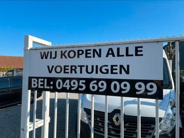 Wagens bestelwagen s gevraagd ook export! beschikbaar voor biedingen