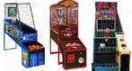 2 basketbal arcade spelen + 1 penalty simulator, Ophalen, Gebruikt