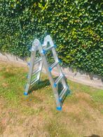 Gloednieuwe multifunctionele ladder, Doe-het-zelf en Bouw, Ladders en Trappen, Ophalen of Verzenden, Zo goed als nieuw, Ladder