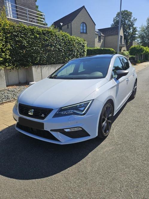 SEAT LEON  FR   BENZINE  65000 KM  TOPSTAAT, Auto's, Seat, Bedrijf, Te koop, Leon, 360° camera, ABS, Achteruitrijcamera, Adaptieve lichten