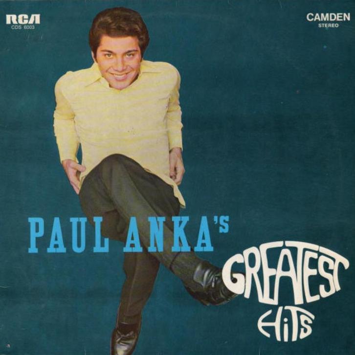 Paul Anka ‎– Paul Anka's Greatest Hits - Lp Al nieuw, Cd's en Dvd's, Vinyl | Pop, Zo goed als nieuw, 1960 tot 1980, 12 inch, Ophalen of Verzenden