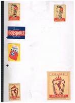 GERAARDSBERGEN LUCIFER ETIKETTEN, Verzamelen, Verzenden, Zo goed als nieuw, Luciferdoosjes of -merken