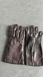 Zwart gevoerde lederen handschoenen, Kleding | Dames, Ophalen of Verzenden, Gedragen, Handschoenen