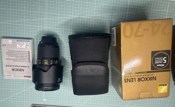 Objectief Nikon 24-70 f/2.8 VR beschikbaar voor biedingen