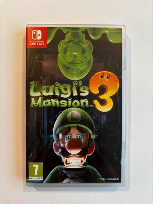 Luigi's Mansion 3, Games en Spelcomputers, Games | Nintendo Switch, Zo goed als nieuw, Avontuur en Actie, Vanaf 3 jaar, Ophalen of Verzenden