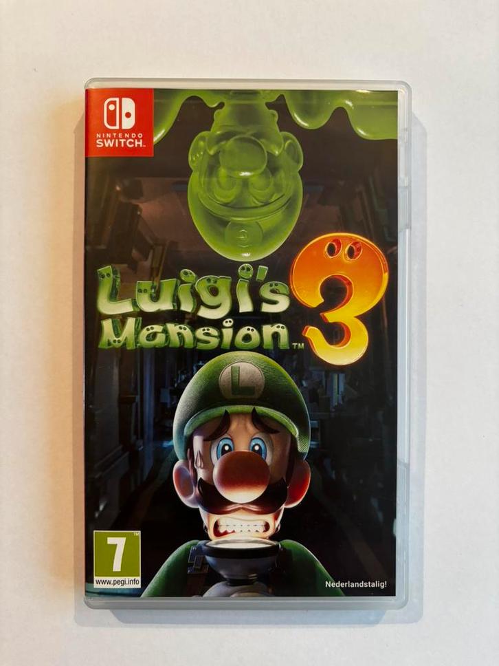 Luigi's Mansion 3, Games en Spelcomputers, Games | Nintendo Switch, Zo goed als nieuw, Avontuur en Actie, Vanaf 3 jaar, Ophalen of Verzenden
