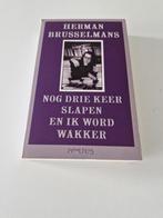 Nog drie keer slapen en ik word wakker - Herman Brusselmans, Gelezen, België, Herman Brusselmans, Ophalen of Verzenden
