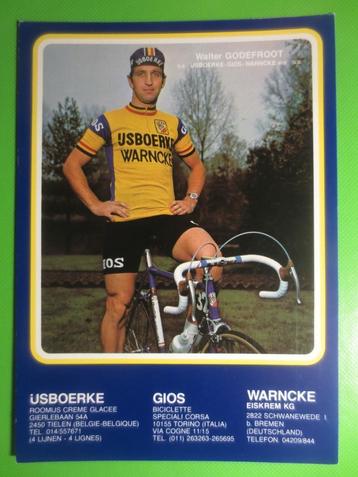 wielerkaart 1979 team gios ijsboerke walter godefroot, Envoi, Comme neuf