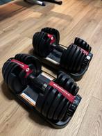 Bowflex selectech 552i 24kg stuk + bankje, Sport en Fitness, Fitnessmaterialen, Ophalen, Zo goed als nieuw