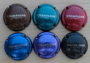 Champagne capsules - Generieken Craquelé (G 1389), Verzamelen, Complete verzamelingen en Collecties, Verzenden