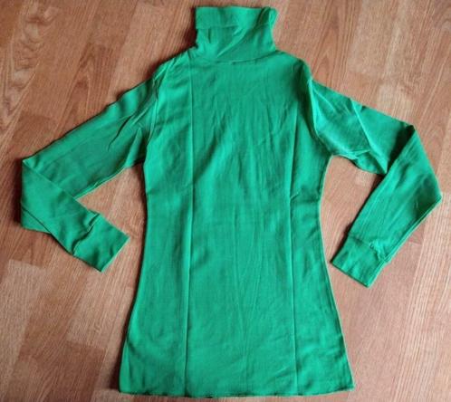 Vintage kol trui, Kleding | Dames, Truien en Vesten, Maat 34 (XS) of kleiner, Groen, Ophalen of Verzenden