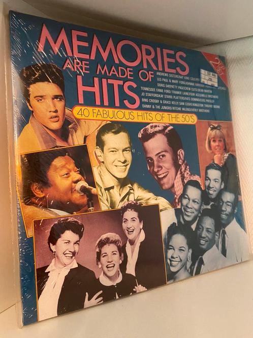 Memories Are Made Of Hits - 40 Fabulous Hits Of The 50's, CD & DVD, Vinyles | Compilations, Comme neuf, Pop