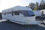 Nieuwe 4pers.Hobby met queens bed, rondzit, TANDEMASSER, Caravans en Kamperen, Koelkast, Rondzit, Hobby, Bedrijf