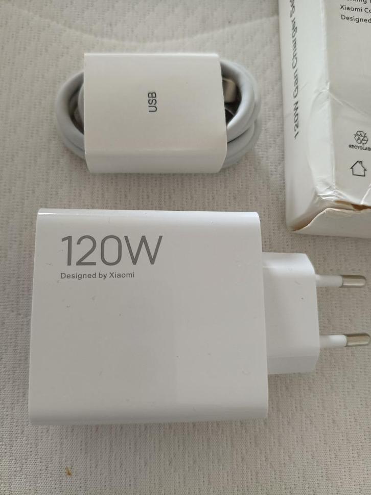 Chargeur rapide Xiaomi 120 W (NOUVEAU)., Télécoms, Téléphonie mobile | Chargeurs pour téléphone, Neuf, Autres marques, Enlèvement ou Envoi