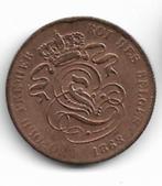 België: 2 cent 1863 FR (+punt) = morin 111, Postzegels en Munten, Verzenden, Losse munt