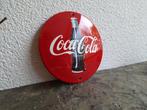 Emaille deurpostje Coca Cola, Verzamelen, Ophalen of Verzenden, Gebruikt, Reclamebord
