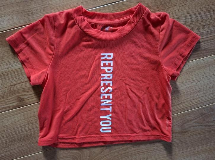 Rode dans T-shirt 115-124, Enfants & Bébés, Vêtements enfant | Taille 116, Comme neuf, Fille, Chemise ou À manches longues, Enlèvement ou Envoi