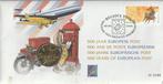 500 ans de poste européenne  Médaille  +  Timbre   2001, Postzegels en Munten, Munten | België, Ophalen of Verzenden, Papier, Setje